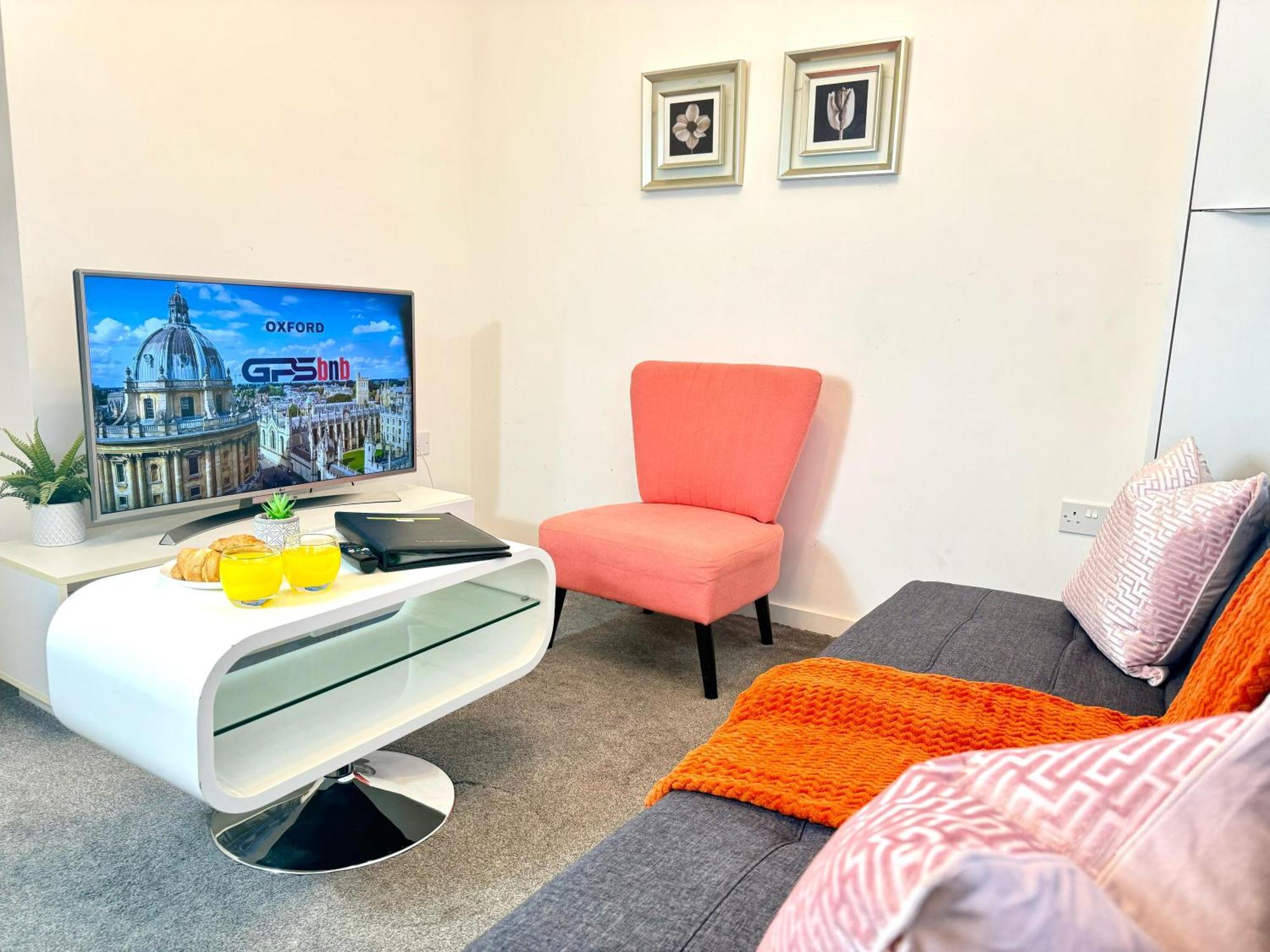 Walnut Flats-F5, Stylish 1-Bedroom - Parking, Netflix, Wifi - Close To Oxford, Bicester & Blenheim Palace Кідлінґтон Екстер'єр фото